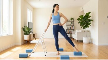 5 exercícios de equilíbrio com apoio para iniciantes que reduzem o risco de quedas