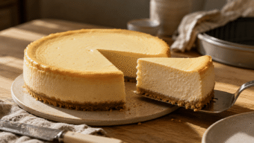 O cheesecake de Nova York mais cremoso: como assá-lo e resfriá-lo da maneira correta