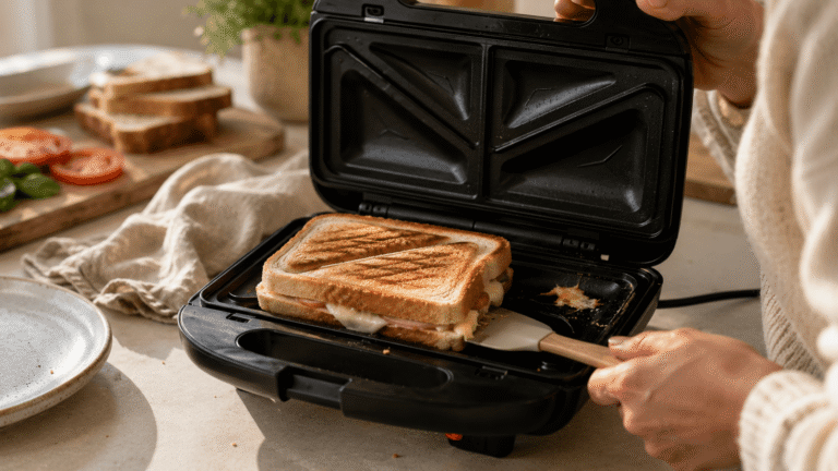 Por que os sanduíches grudam na sanduicheira? 7 erros que você deve evitar