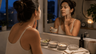4 máscaras para hidratar o rosto antes de dormir e acordar com a pele mais macia