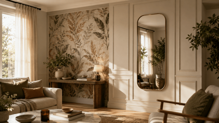 3 ideias cheias de estilo para renovar uma parede sem precisar pintá-la