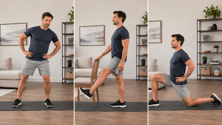 Quadril rígido? 3 exercícios fáceis para melhorar a mobilidade