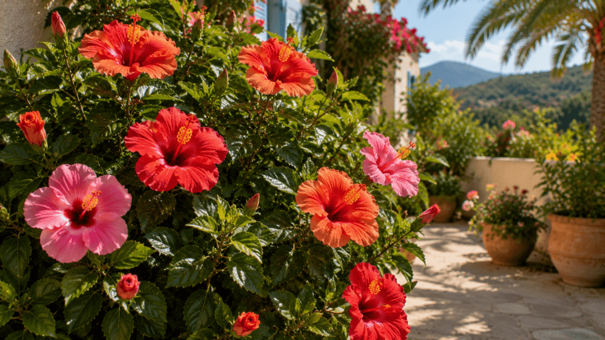Planta de hibisco