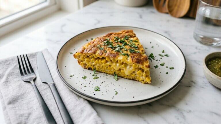 Tortilla de maíz y queso