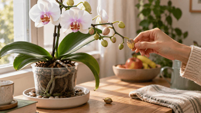 Os botões da sua orquídea caem antes de desabrochar? Verifique estes 5 fatores