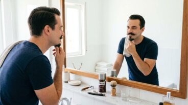Como aparar a barba se você tiver áreas com menor densidade e falhas