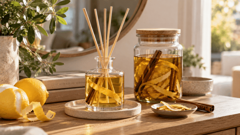 Para que serve misturar azeite de oliva com casca de limão e canela: o segredo para refrescar sua casa