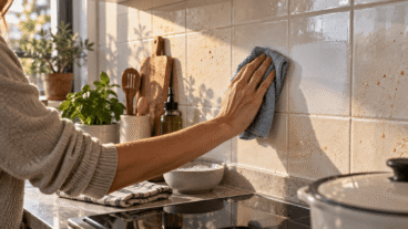 Azulejos grudentos na cozinha? O método fácil para remover a gordura e deixá-los impecáveis