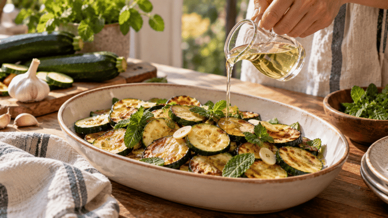 Zucchine alla scapece: a receita italiana para aproveitar as abobrinhas