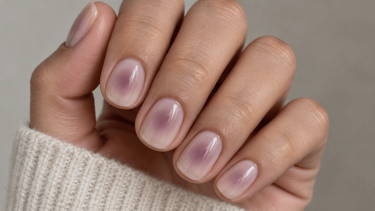 Manicura malva