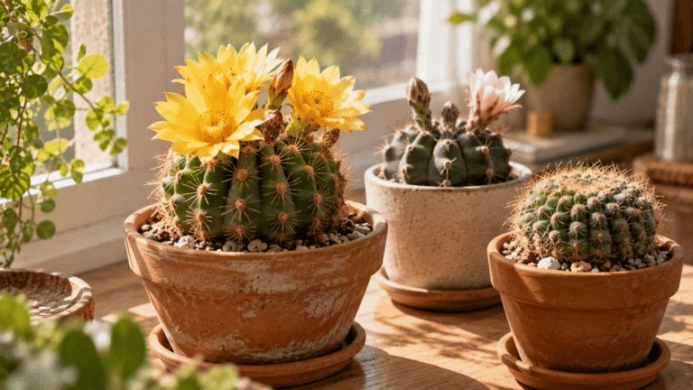 A maioria dos cactos floresce: as 5 espécies mais chamativas e de baixa manutenção