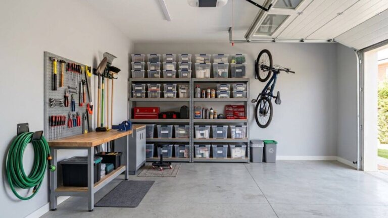 5 acessórios úteis para organizar a garagem ou o depósito