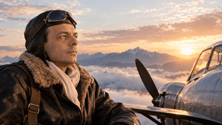 Antoine de Saint-Exupéry, piloto e escritor: “O homem se revela quando se mede contra um obstáculo”